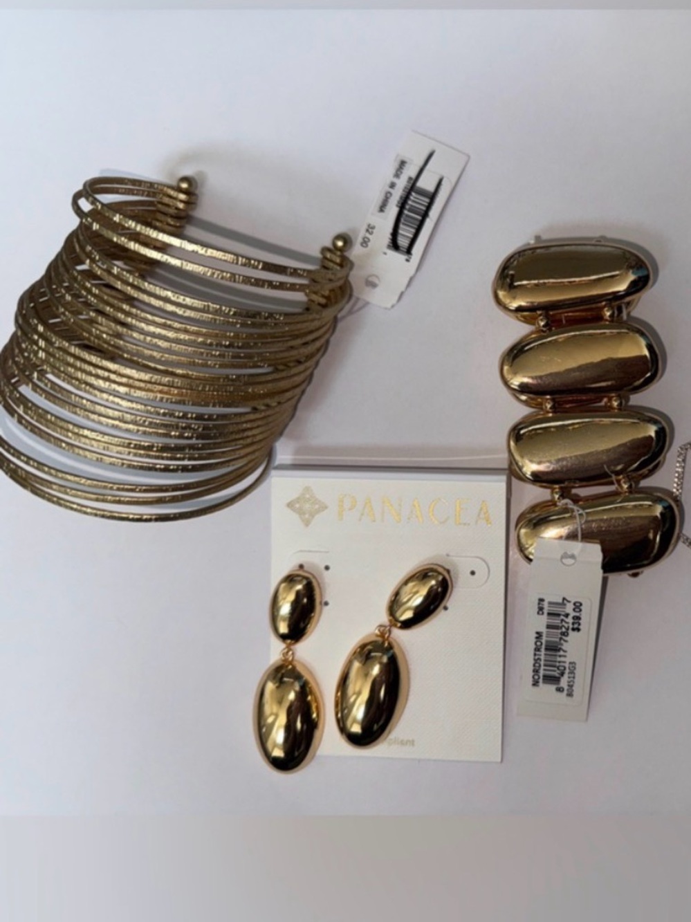 NWT $120 Bundle PANACEA EARRING AND BRACELETS